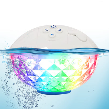 KingSom AquaBeat LED Bluetooth Waterproof Speaker